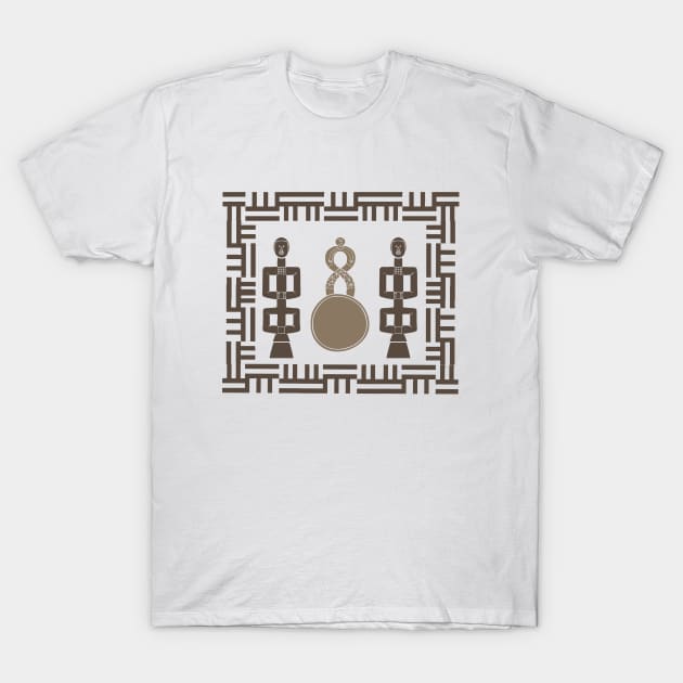 African tribal art patterns T-Shirt by omitay